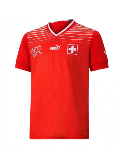Schweiz Replika Hemmakläder VM 2022 Kortärmad